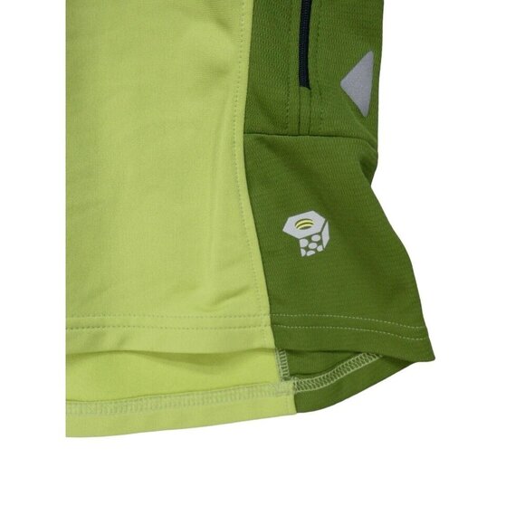 Mountain Hardwear‎ Cycling Shirt Women Small Short Sleeve Two Tone Green Outdoor - Picture 3 of 11